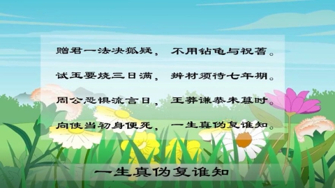 古诗-放言