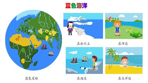 蓝色海洋